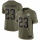 Jaire Alexander Green Bay Packers Nike 2022 Salute To Service Limited Jersey - Olive