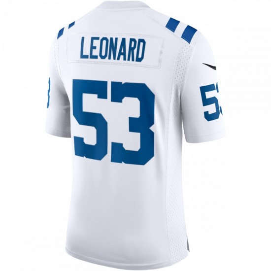 Shaquille Leonard Indianapolis Colts Nike Vapor Limited Jersey - White