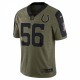 Quenton Nelson Indianapolis Colts Nike 2021 Salute To Service Limited Player Jersey - Olive