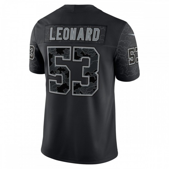 Shaquille Leonard Indianapolis Colts Nike RFLCTV Limited Jersey - Black