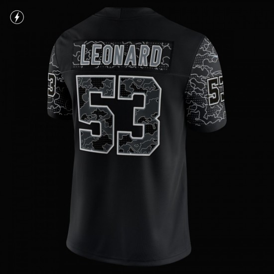 Shaquille Leonard Indianapolis Colts Nike RFLCTV Limited Jersey - Black