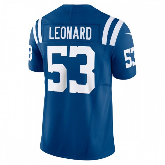 Shaquille Leonard Indianapolis Colts Nike Vapor F.U.S.E. Limited  Jersey - Royal