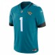 Travis Etienne Jacksonville Jaguars Nike Vapor F.U.S.E. Limited  Jersey - Teal