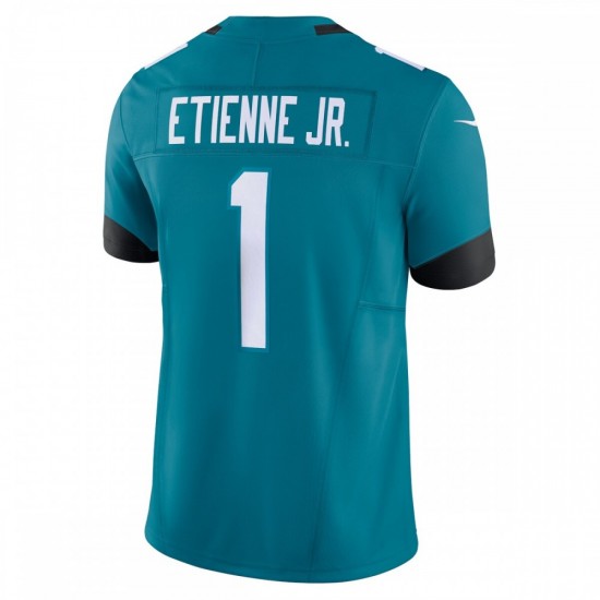 Travis Etienne Jacksonville Jaguars Nike Vapor F.U.S.E. Limited  Jersey - Teal