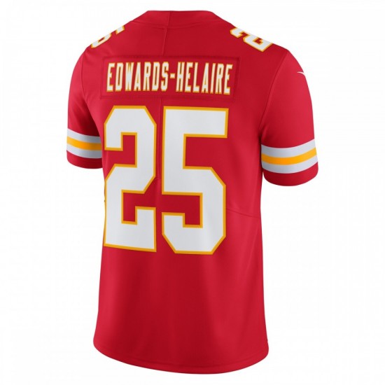 Clyde Edwards-Helaire Kansas City Chiefs Nike Vapor Limited Jersey - Red