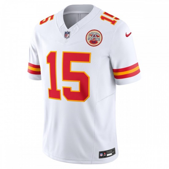 Patrick Mahomes Kansas City Chiefs Nike Vapor F.U.S.E. Limited Jersey - White