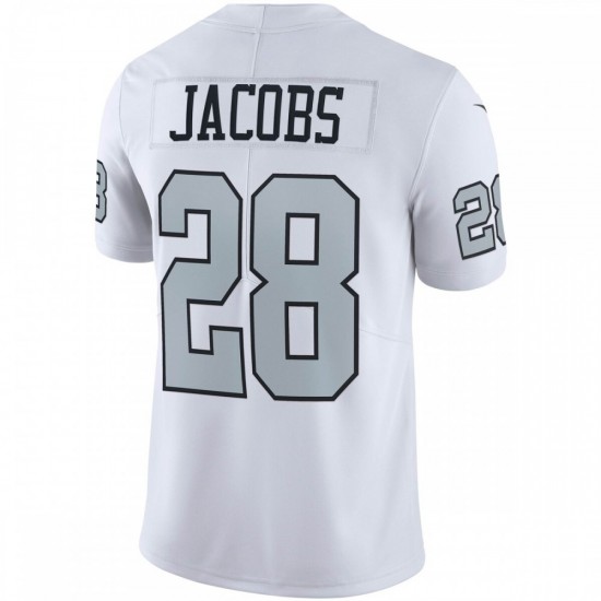 Josh Jacobs Las Vegas Raiders Nike Vapor Untouchable Color Rush Limited Player Jersey - White