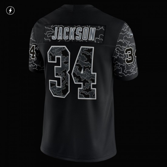 Bo Jackson Las Vegas Raiders Nike Retired Player RFLCTV Limited Jersey - Black