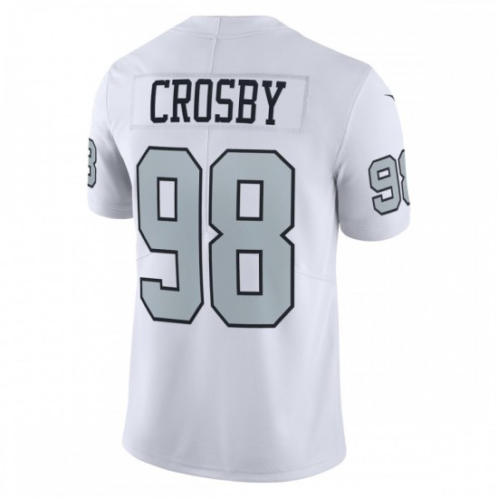 Maxx Crosby Las Vegas Raiders Nike Alternate Vapor Limited Jersey - White