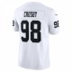 Maxx Crosby Las Vegas Raiders Nike Vapor F.U.S.E. Limited  Jersey - White