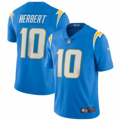 Justin Herbert Los Angeles Chargers Nike Vapor Limited Jersey - Powder Blue