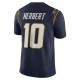 Justin Herbert Los Angeles Chargers Nike Vapor Limited Jersey - Navy