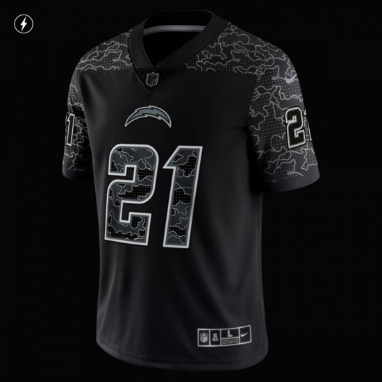 LaDainian Tomlinson Los Angeles Chargers Nike Retired Player RFLCTV Limited Jersey - Black