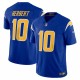 Justin Herbert Los Angeles Chargers Nike Vapor F.U.S.E. Limited Alternate 2 Jersey - Royal