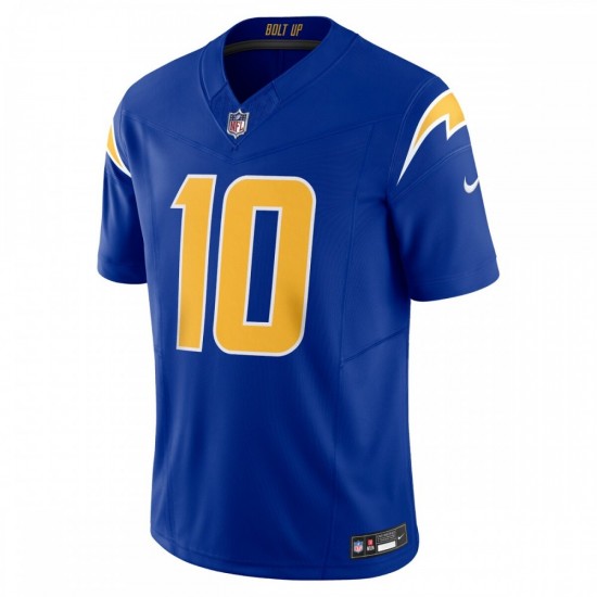 Justin Herbert Los Angeles Chargers Nike Vapor F.U.S.E. Limited Alternate 2 Jersey - Royal