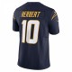 Justin Herbert Los Angeles Chargers Nike Vapor F.U.S.E. Limited Alternate 1 Jersey - Navy