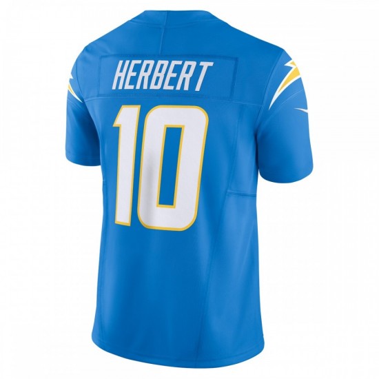 Justin Herbert Los Angeles Chargers Nike Vapor F.U.S.E. Limited  Jersey - Powder Blue