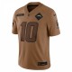 Justin Herbert Los Angeles Chargers Nike 2023 Salute To Service Limited Jersey - Brown