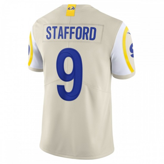 Matthew Stafford Los Angeles Rams Nike Vapor Limited Jersey - Bone