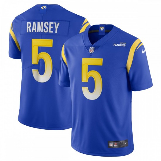 Jalen Ramsey Los Angeles Rams Nike Team Vapor Limited Jersey - Royal