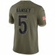 Jalen Ramsey Los Angeles Rams Nike 2022 Salute To Service Limited Jersey - Olive