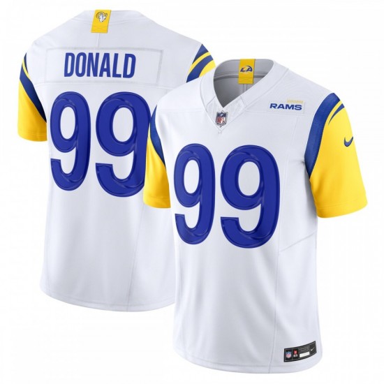 Aaron Donald Los Angeles Rams Nike Vapor F.U.S.E. Limited  Jersey - White