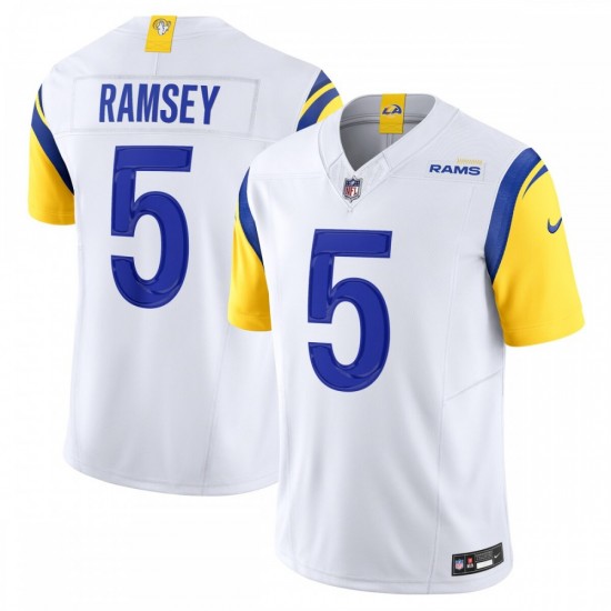 Jalen Ramsey Los Angeles Rams Nike Vapor F.U.S.E. Limited  Jersey - White