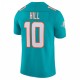 Tyreek Hill Miami Dolphins Nike Team Vapor Limited Jersey - Aqua