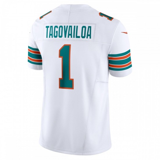 Tua Tagovailoa Miami Dolphins Nike Vapor F.U.S.E. Limited Jersey - White