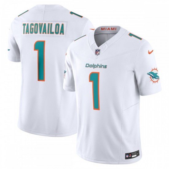 Tua Tagovailoa Miami Dolphins Nike Vapor F.U.S.E. Limited Jersey - White