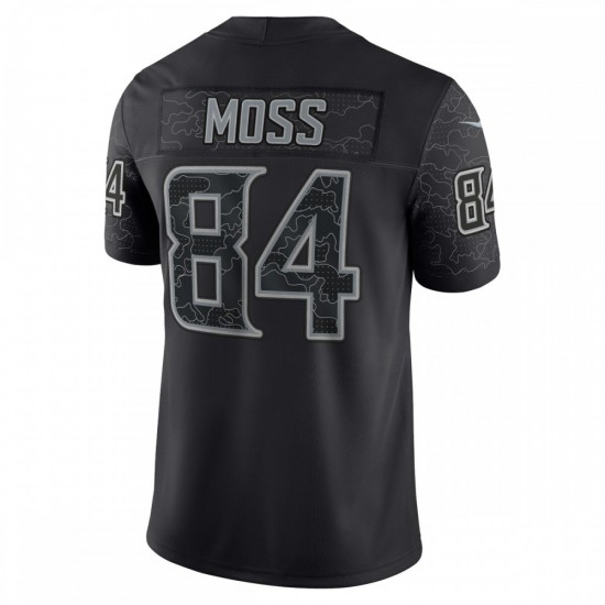 Randy Moss Minnesota Vikings Nike Retired Player RFLCTV Limited Jersey - Black