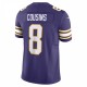 Kirk Cousins Minnesota Vikings Nike Vapor F.U.S.E. Limited Jersey - Purple