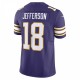 Justin Jefferson Minnesota Vikings Nike Vapor F.U.S.E. Limited Jersey - Purple