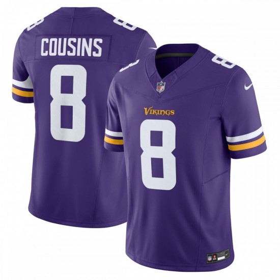 Kirk Cousins Minnesota Vikings Nike Vapor F.U.S.E. Limited Jersey - Purple