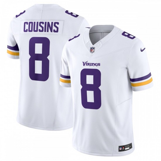 Kirk Cousins Minnesota Vikings Nike Vapor F.U.S.E. Limited  Jersey - White