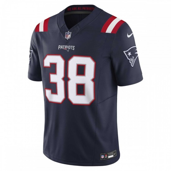 Rhamondre Stevenson New England Patriots Nike Vapor F.U.S.E. Limited Jersey - Navy