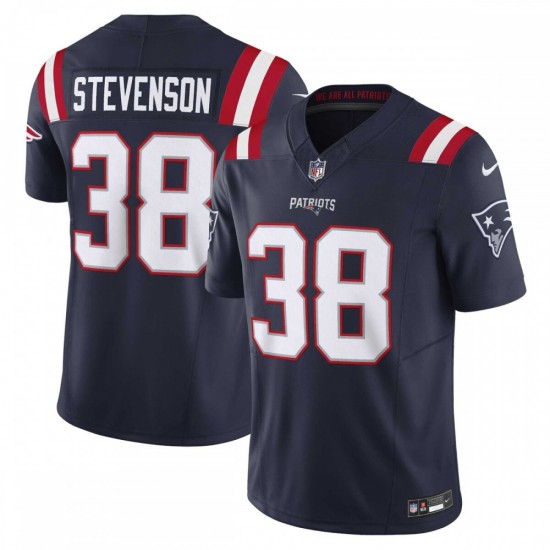 Rhamondre Stevenson New England Patriots Nike Vapor F.U.S.E. Limited Jersey - Navy