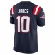 Mac Jones New England Patriots Nike Vapor F.U.S.E. Limited Jersey - Navy