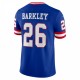 Saquon Barkley New York Giants Nike Classic Vapor Limited Player Jersey - Royal