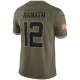 Joe Namath New York Jets 2022 Salute To Service Retired Player Limited Jersey - Olive