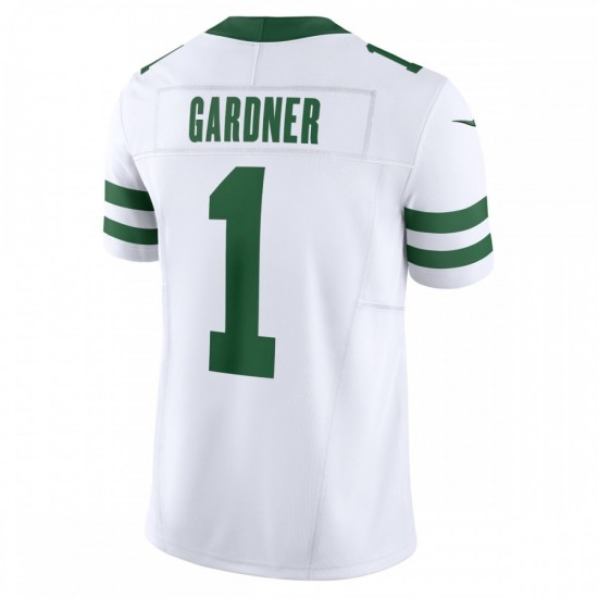 Ahmad Sauce Gardner New York Jets Nike Vapor F.U.S.E. Limited Jersey - White