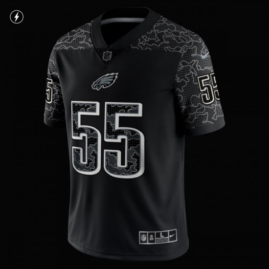 Brandon Graham Philadelphia Eagles Nike RFLCTV Limited Jersey - Black