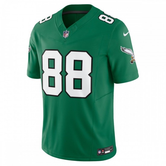 Dallas Goedert Philadelphia Eagles Nike Vapor F.U.S.E. Limited Jersey - Kelly Green