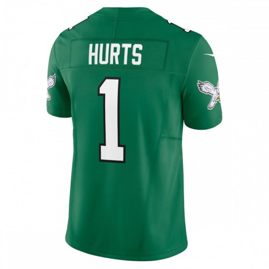 Jalen Hurts Philadelphia Eagles Nike Vapor F.U.S.E. Limited Jersey - Kelly Green