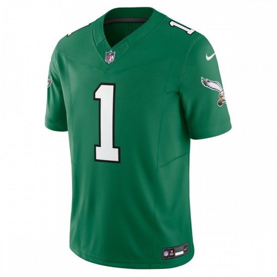 Jalen Hurts Philadelphia Eagles Nike Vapor F.U.S.E. Limited Jersey - Kelly Green