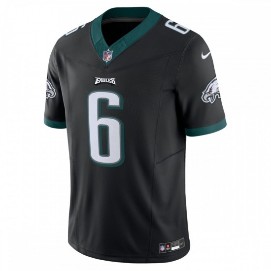 DeVonta Smith Philadelphia Eagles Nike Vapor F.U.S.E. Limited Jersey - Black