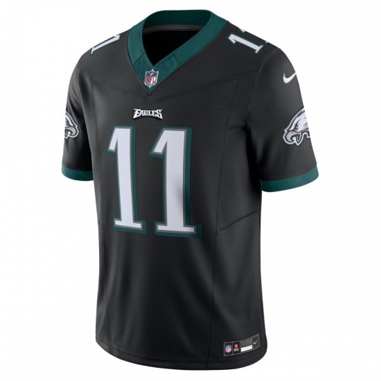 A.J. Brown Philadelphia Eagles Nike Vapor F.U.S.E. Limited Alternate Jersey - Black