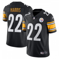 Najee Harris Pittsburgh Steelers Nike Vapor Limited Jersey - Black