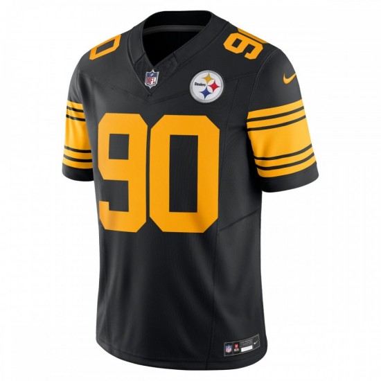 T.J. Watt Pittsburgh Steelers Nike Vapor F.U.S.E. Limited Alternate 2 Jersey - Black