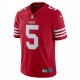 Trey Lance San Francisco 49ers Nike Vapor Limited Jersey - Scarlet